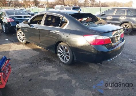 2014 Honda Accord Sport z USA, uszkodzony, nr VIN 1HGCR2F5XEA303050